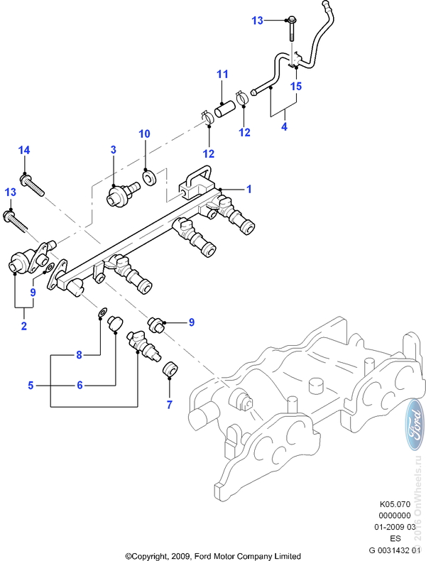 Ford Ranger Fuel System Diagram