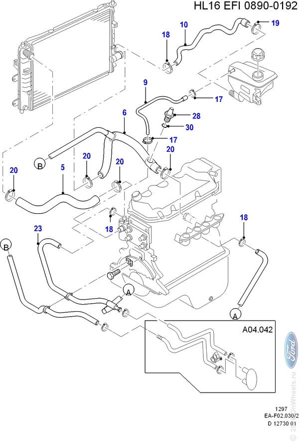 Схема системы охлаждения форд мондео. Система охлаждения Мондео 4 2.3. Система охлаждения Мондео 4. Форд Фиеста система охлаждения. Патрубки системы охлаждения Ford Transit.