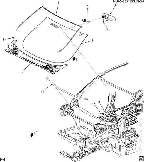 GM (General Motors) - 89021329 - ADHESIVE