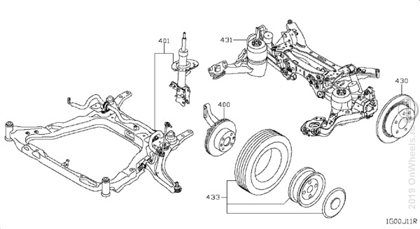 Ниссан кашкай j10 схема подвески